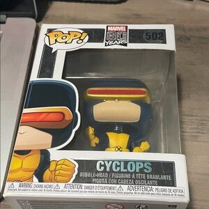 Funko Cyclops Figure - Blue, Yellow & Red Visor